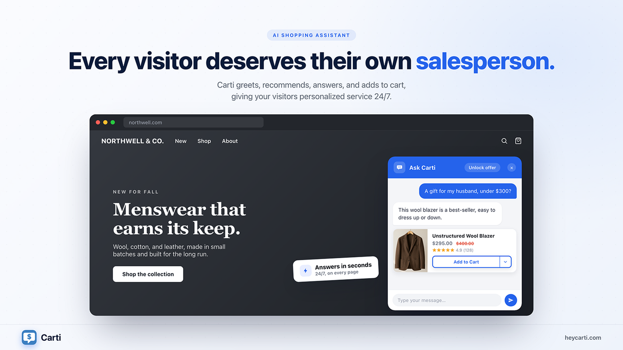 AI shopping assistant chatbot: personalized recommendations