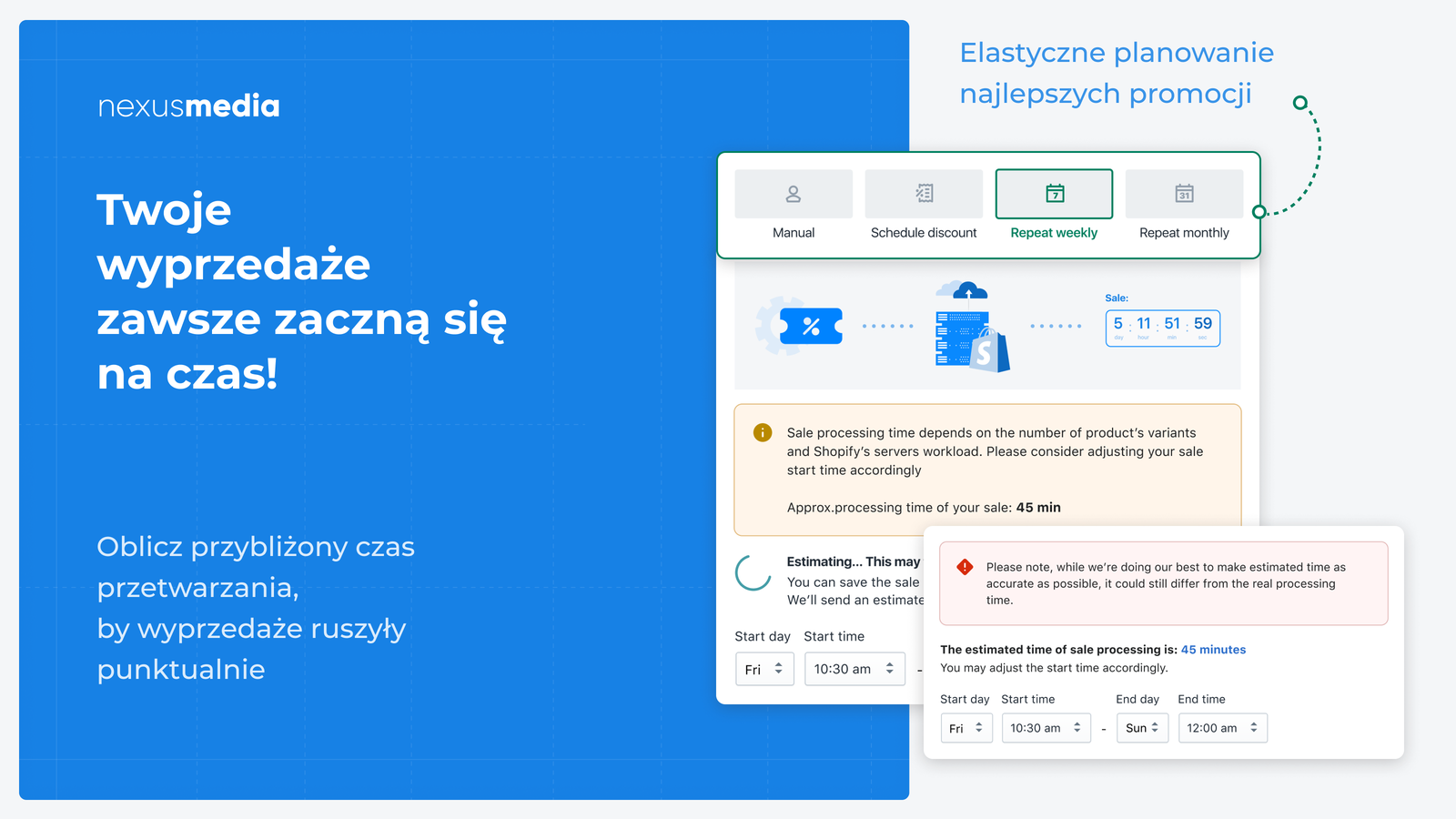 Obliczanie czasu przetwarzania, elastyczne planowanie