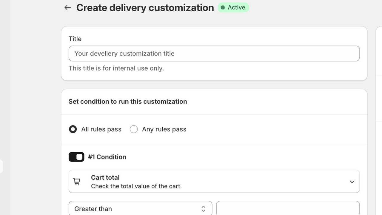 Create function