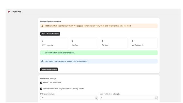 App Dashboard