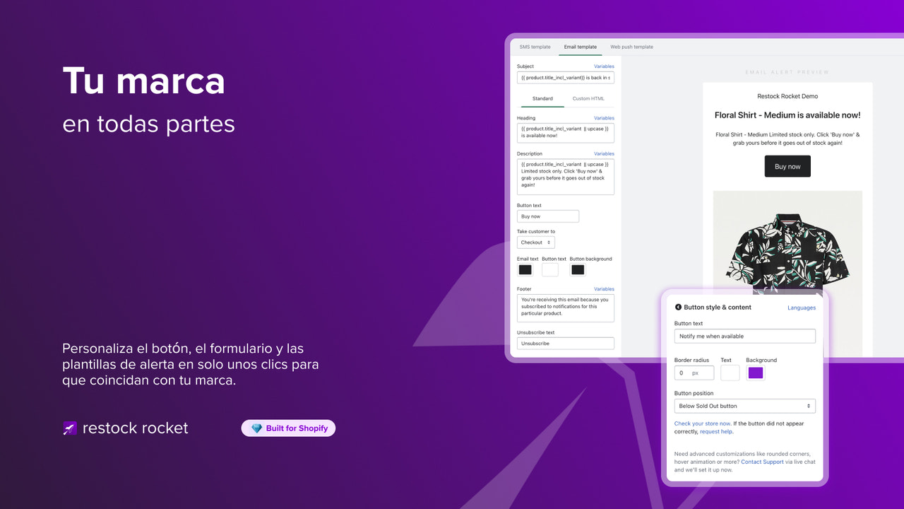 ersonalización y marca en clics