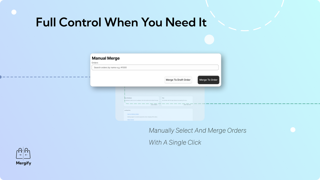 Mergify Manual Merge