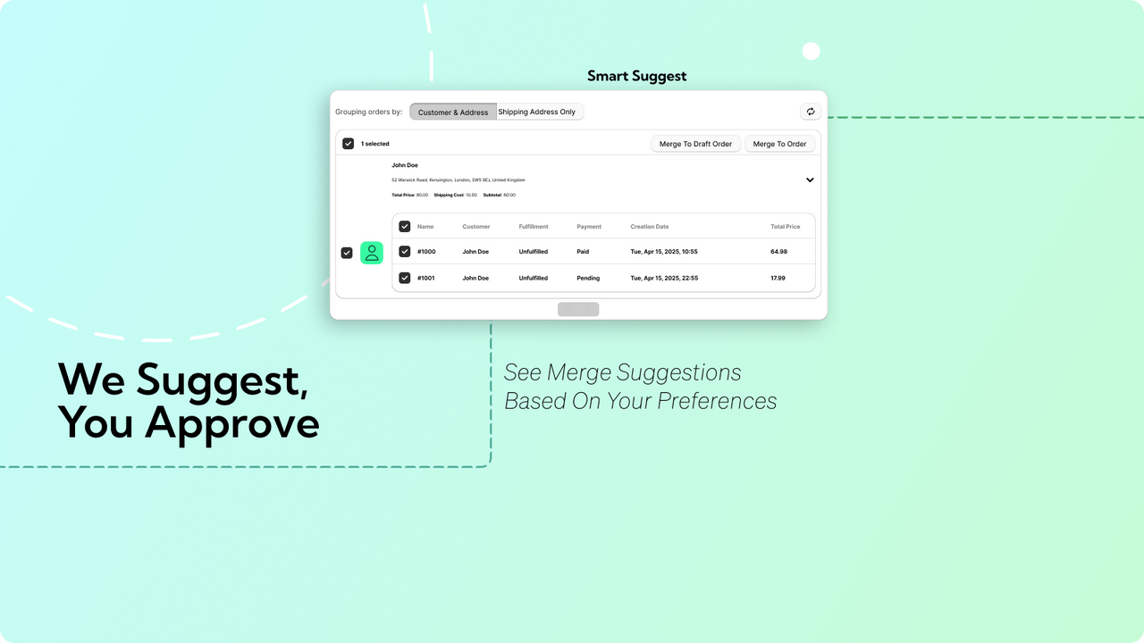 Mergify Smart Suggestion