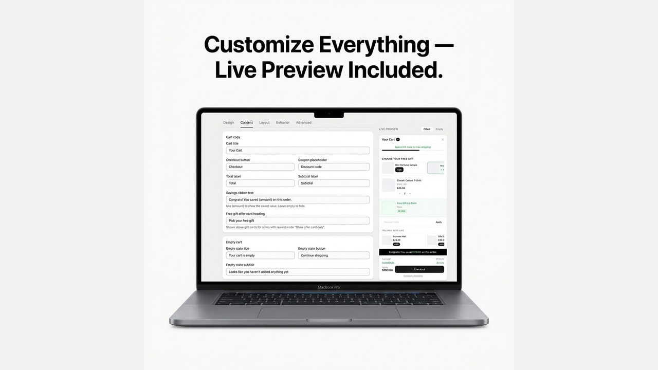 Create high-converting promotional offers in minutes