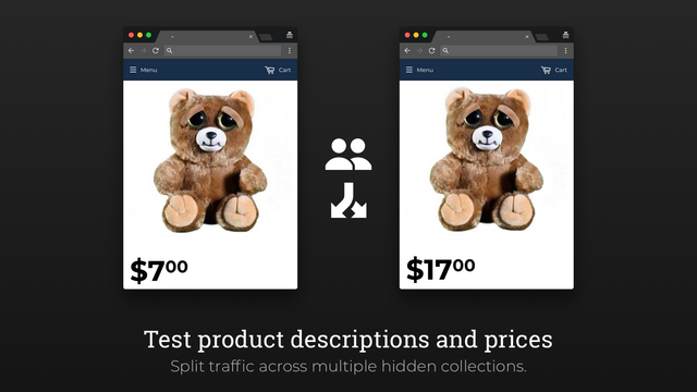 Test product descriptions and prices