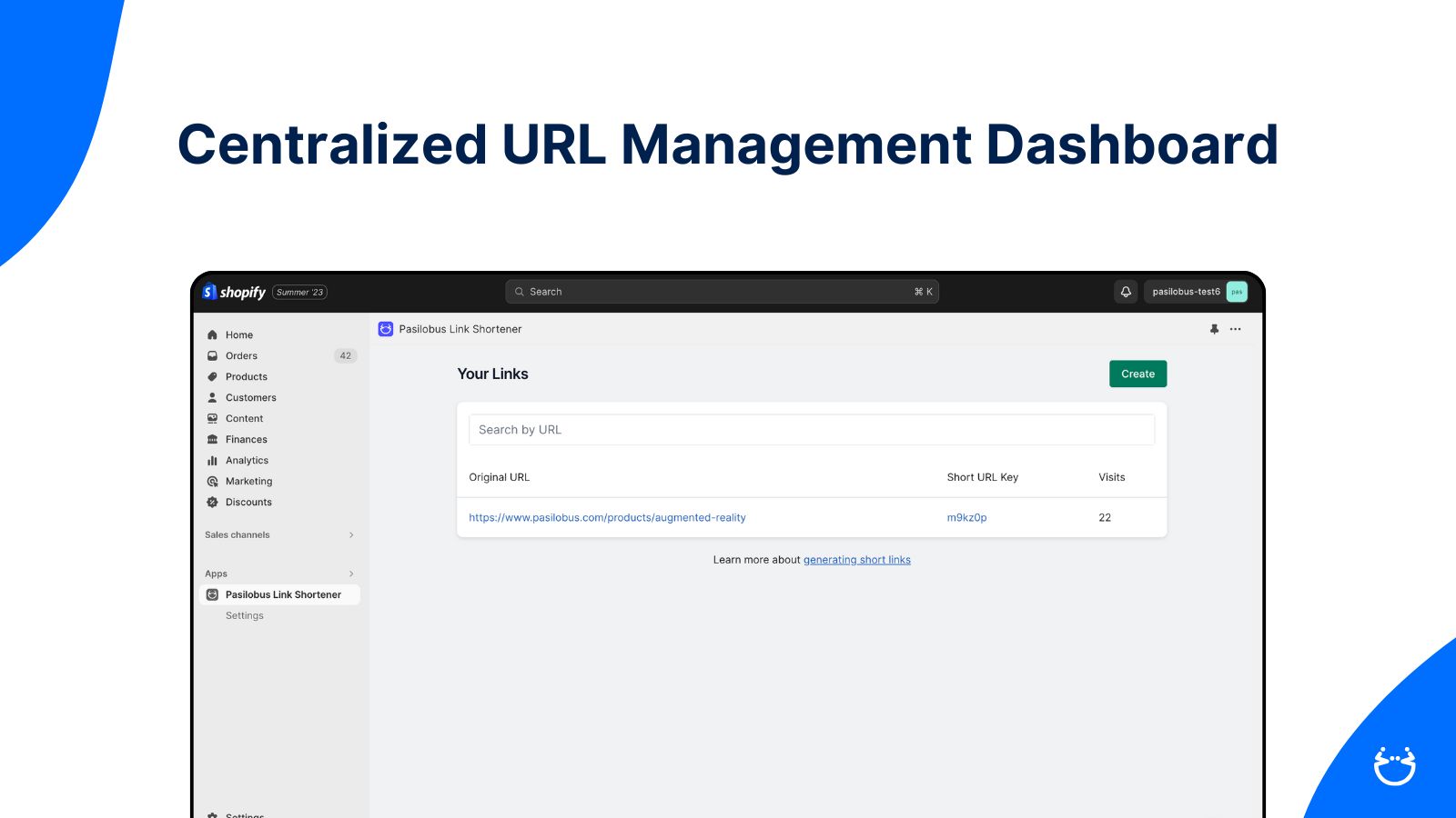 Link Shortener for Shopify