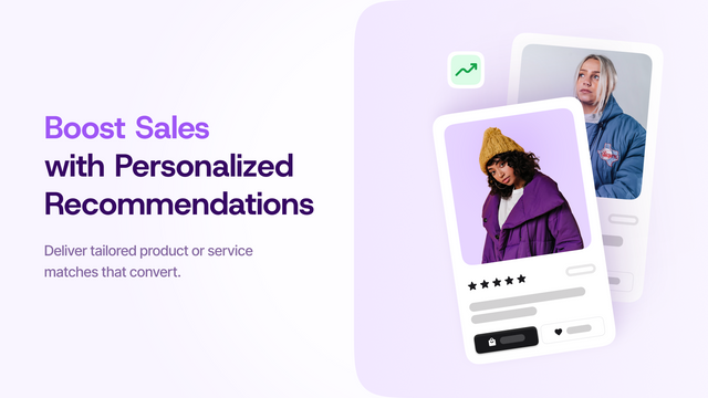 Personalized product recommendations shown after quiz results