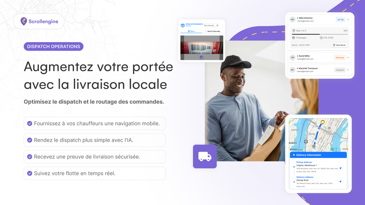 Gestion des commandes | Commandes locales | Livraison locale 
