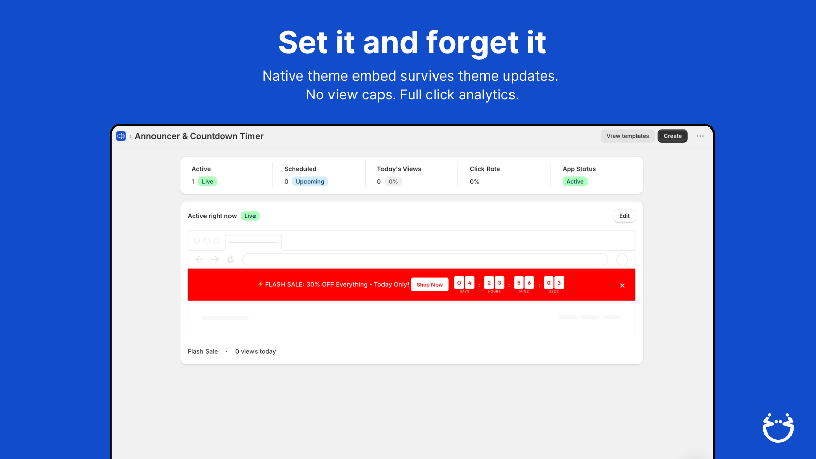 Multiple customizable announcement bars
