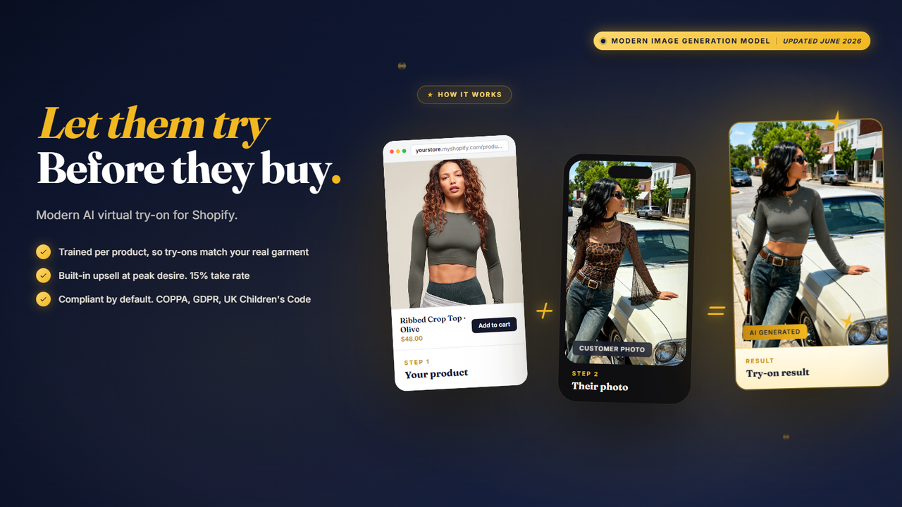 Let your customers try on your products before they buy
