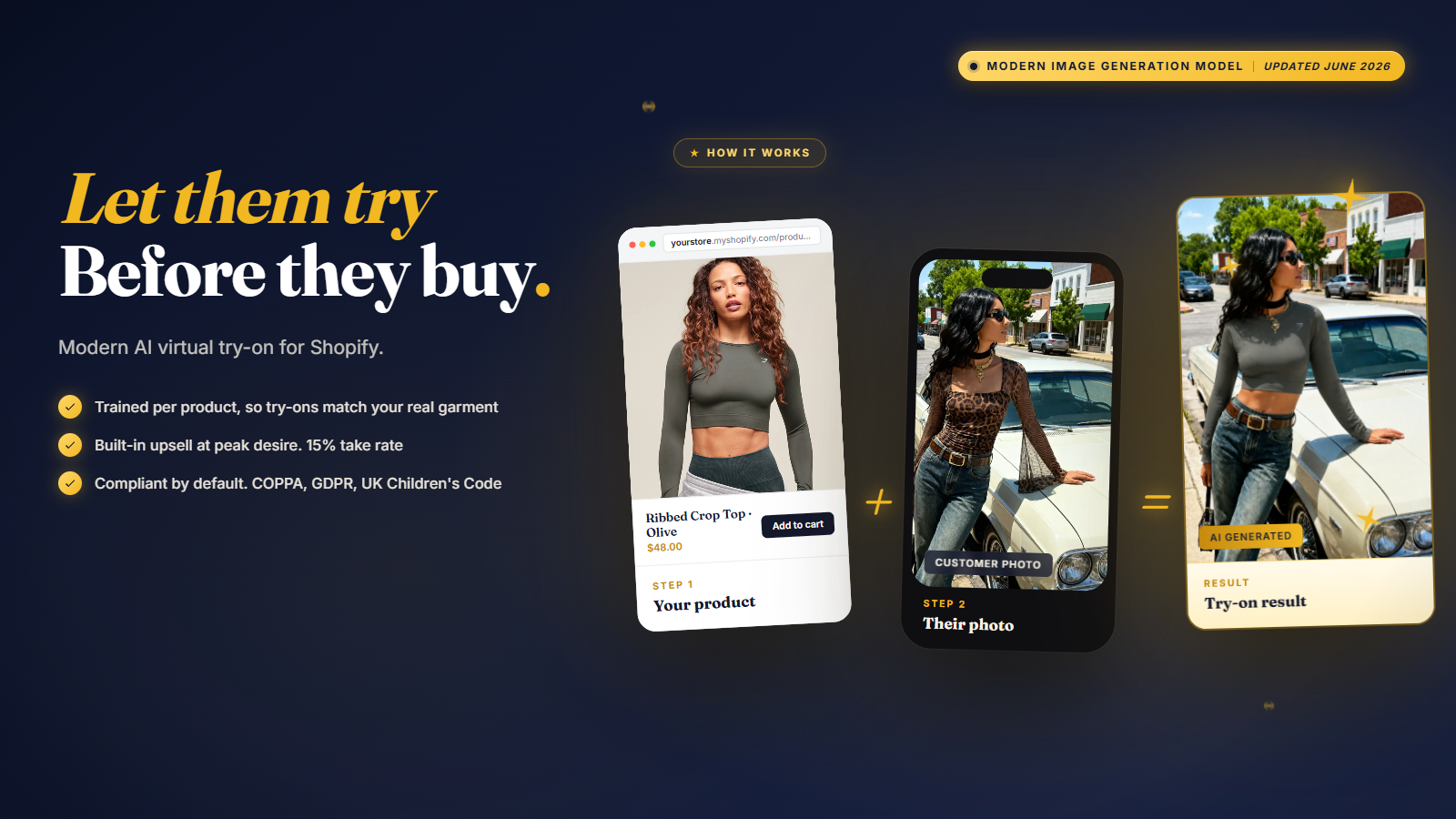 Let your customers try on your products before they buy