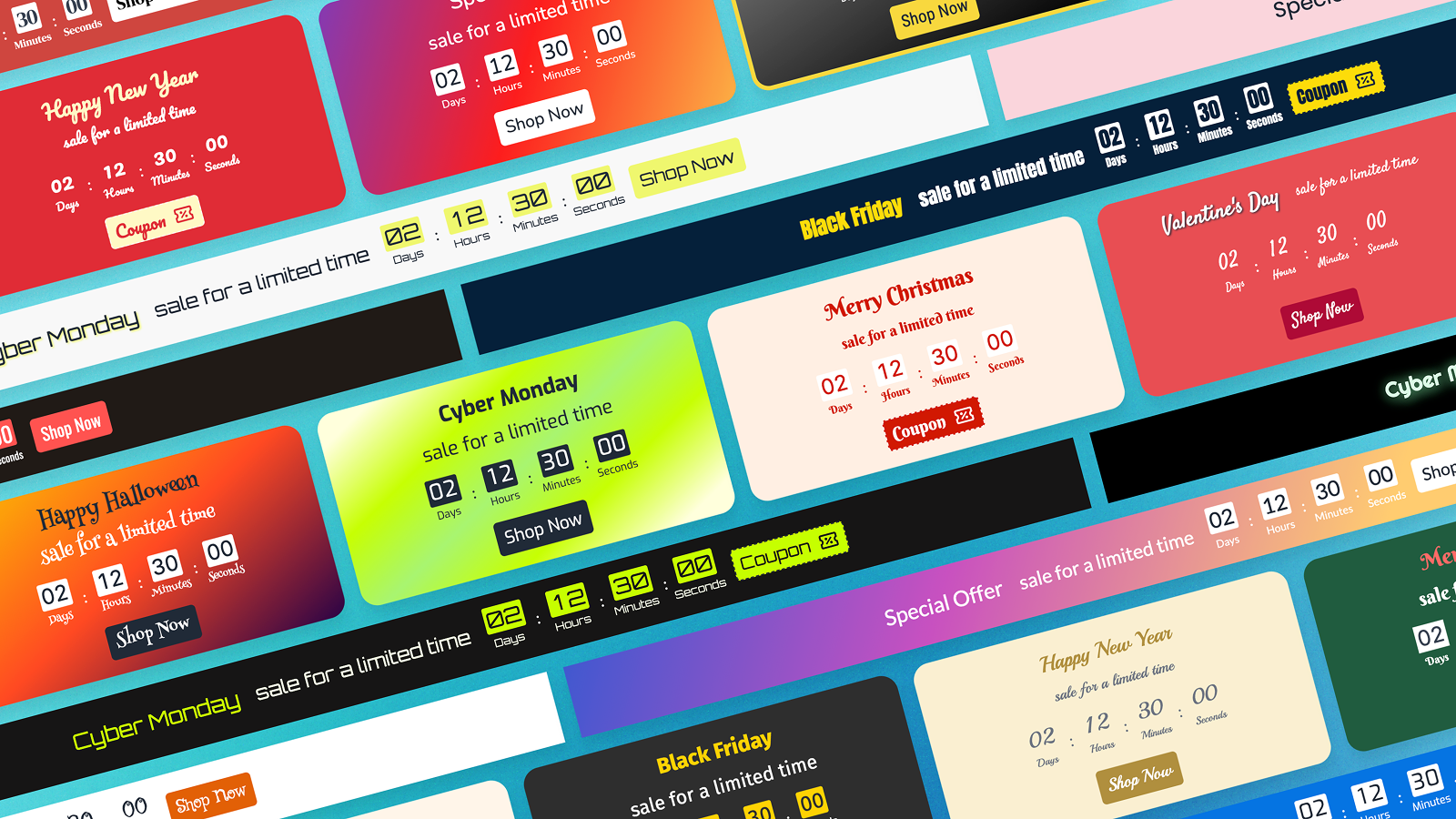 PageUni Countdown Timer Bars
