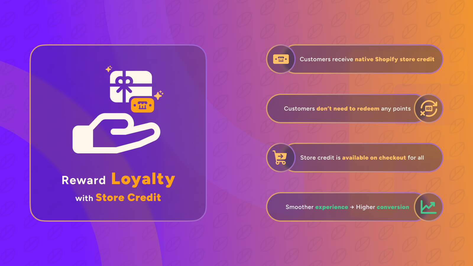 [Froonze] Loyalty Program based on Shopify Native Store Credit