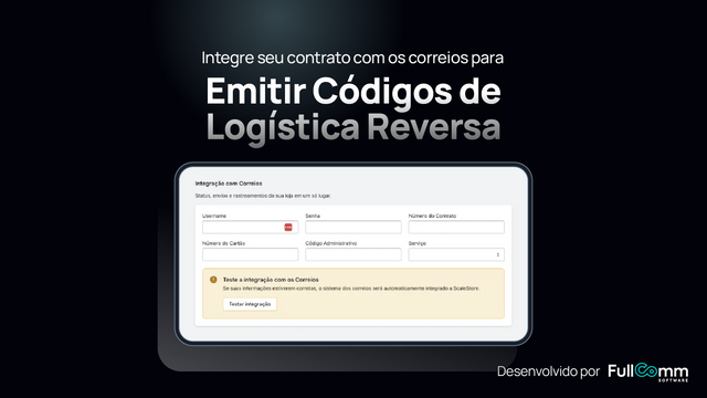 Utilize seu contrato dos Correios