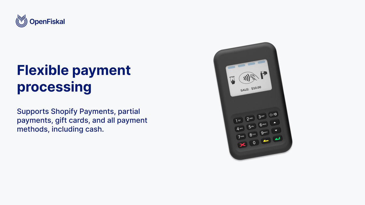 Flexible payment processing