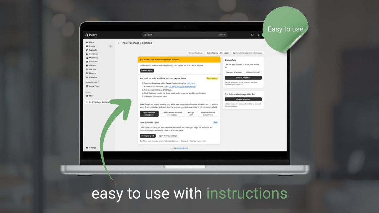 Easy to use App