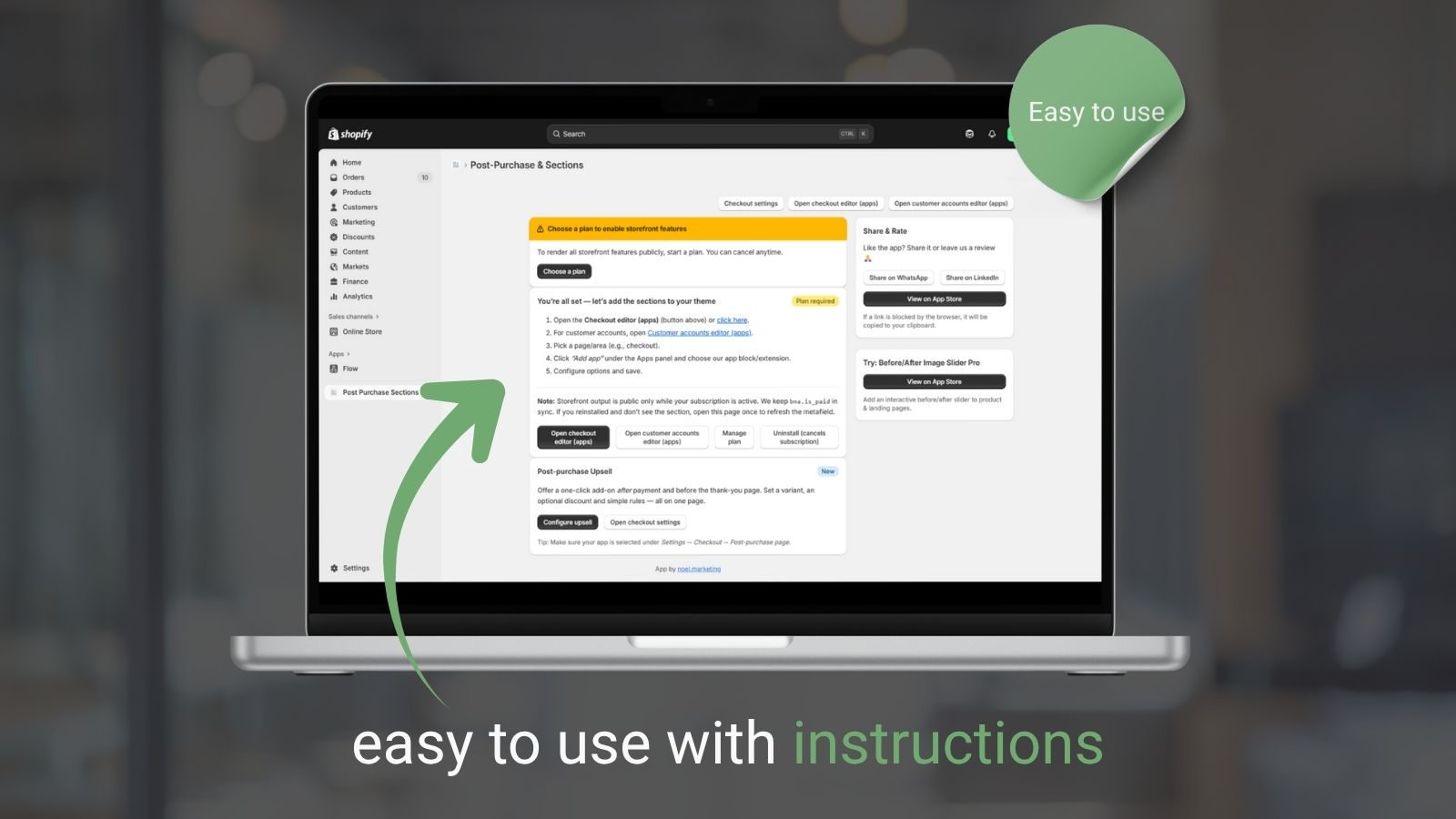 Easy to use App