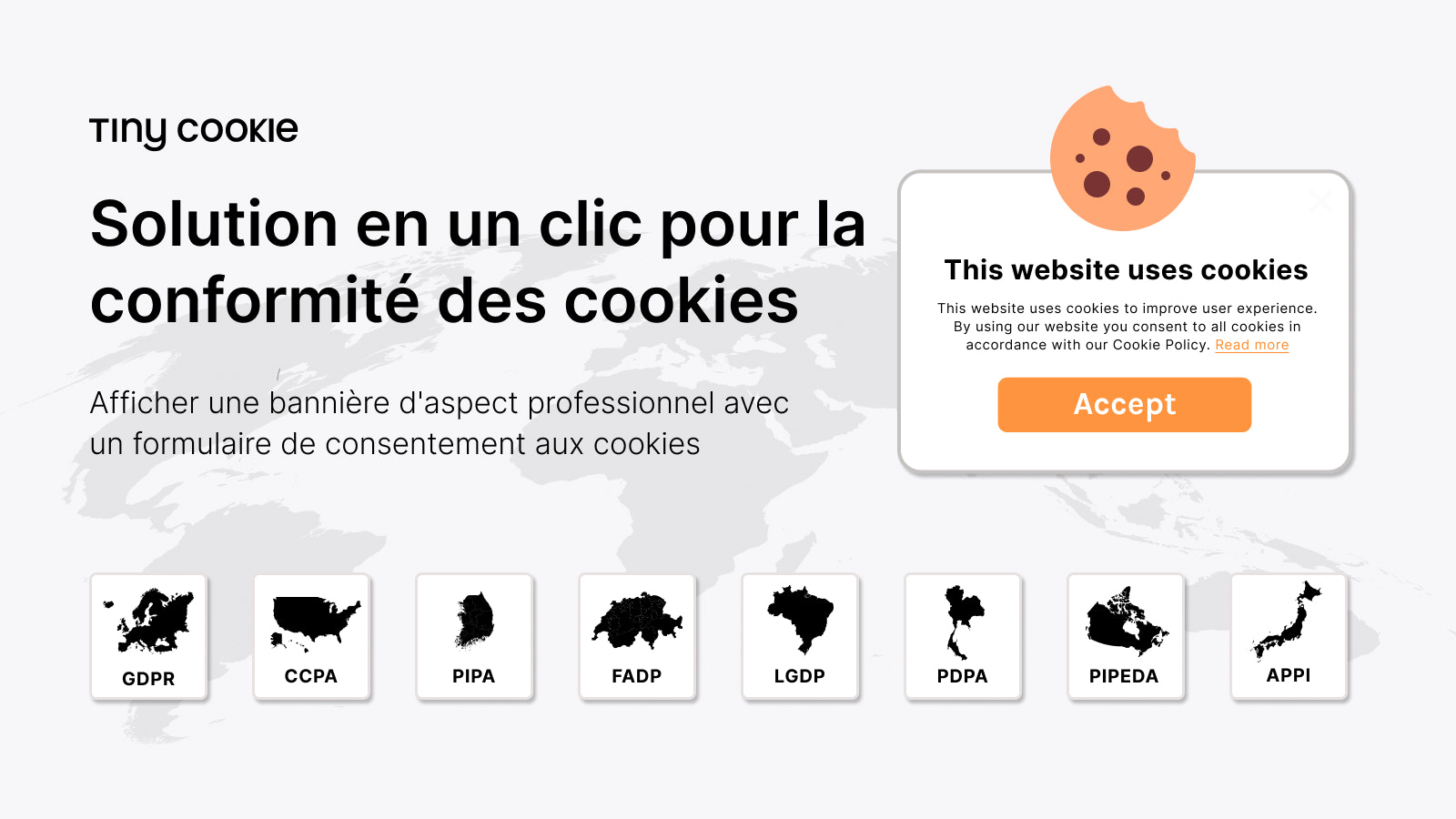 Solution en un clic pour la conformité européenne au RGPD