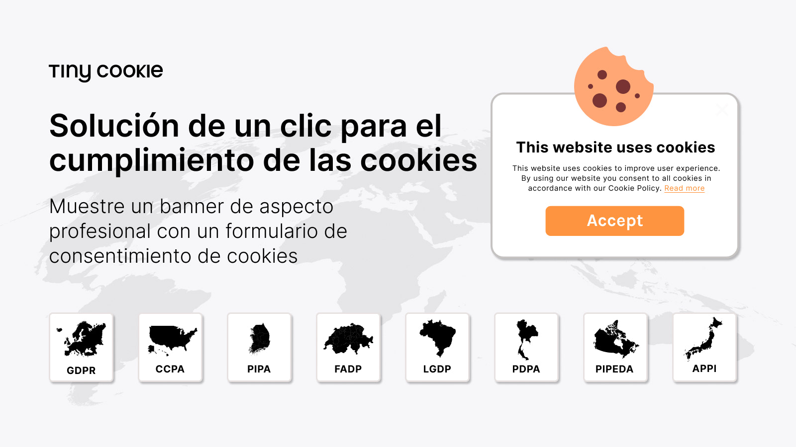 Solución de un clic para el cumplimiento del RGPD europeo