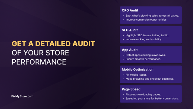 Boost sales with FixMyStore.