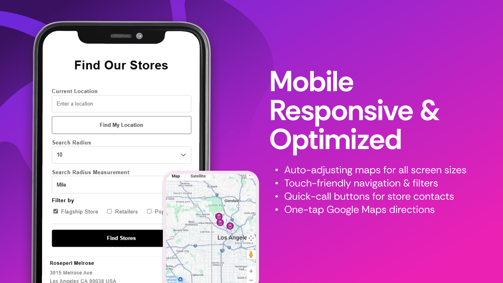 Store locator on backend 4