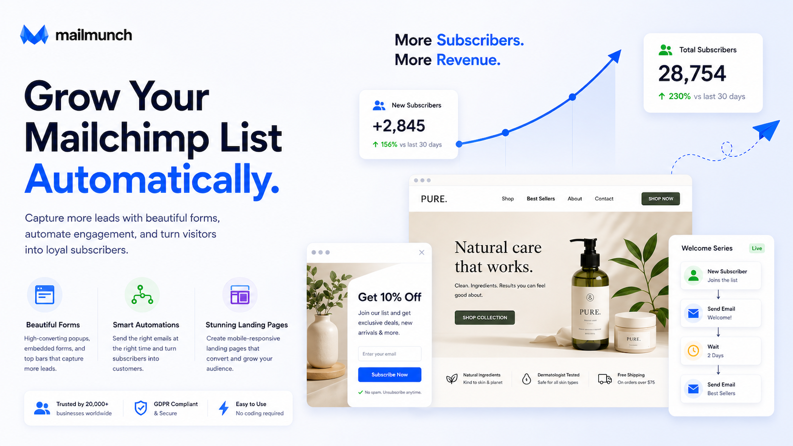 Mailchimp Forms by Mailmunch