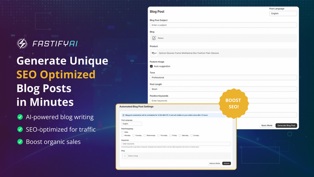 FastifyAI AI Blog Posts