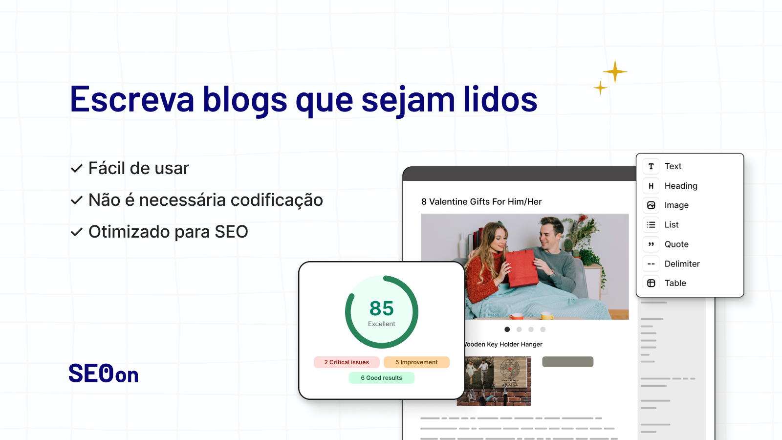 Escreva blogs que sejam lidos