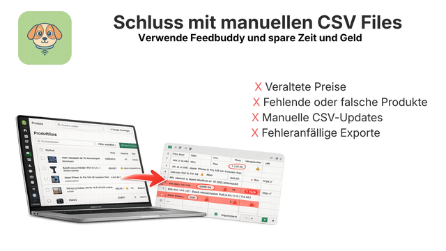 Spare Zeit und Geld mit Feedbuddy