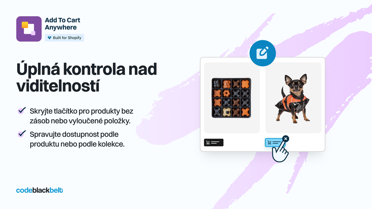 Plná kontrola nad viditelností