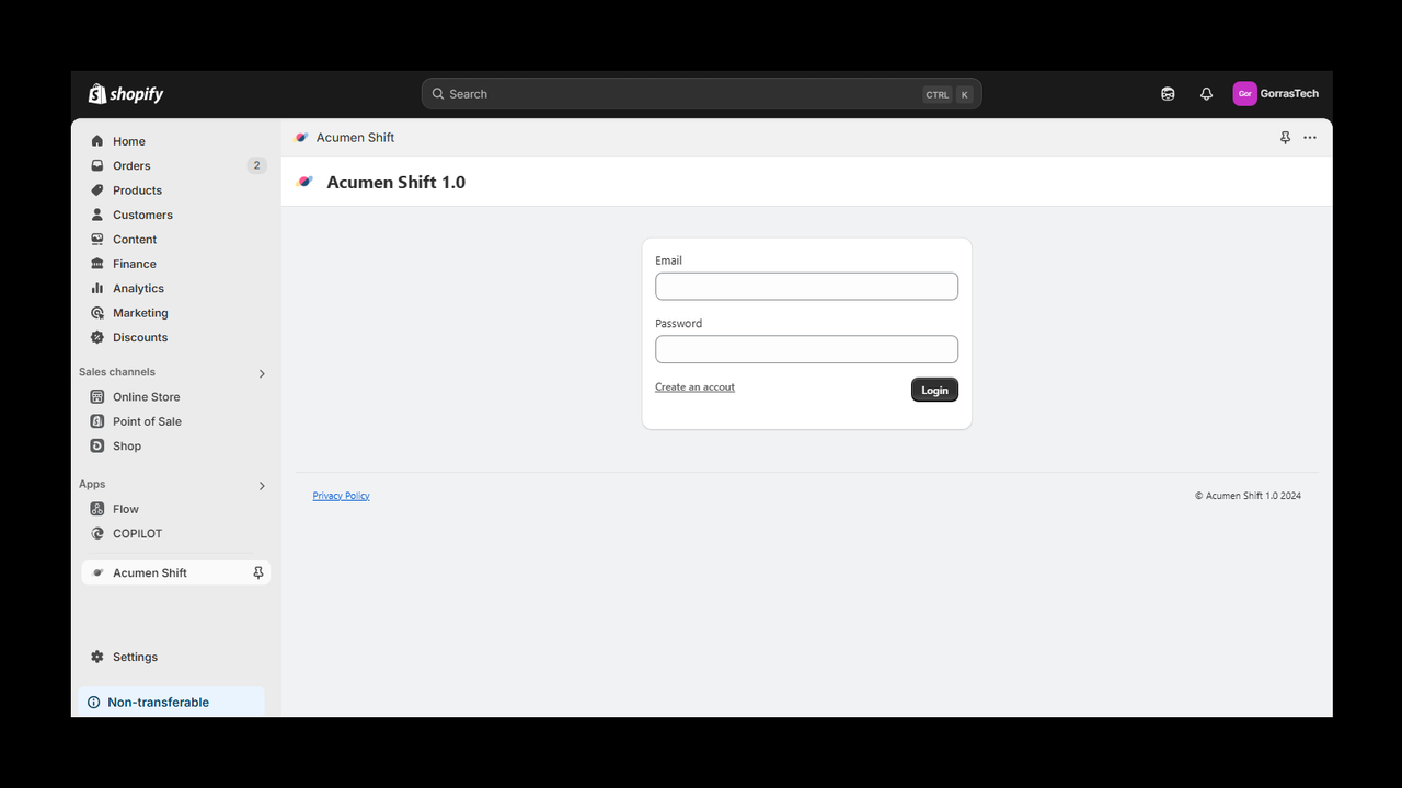 Login