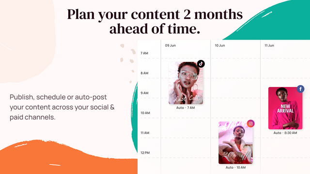 focus on your product while Minta auto share them to the world