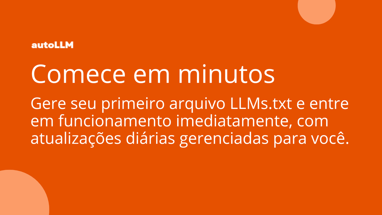 Geração do primeiro ficheiro LLMs.txt no Shopify