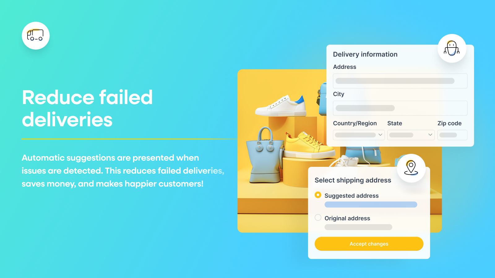 Address validation to prevent common shipping address issues