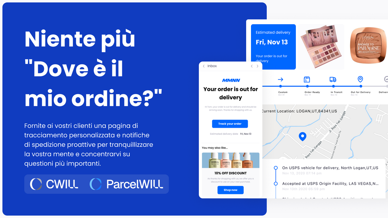 Niente più "Dove è il mio ordine?"