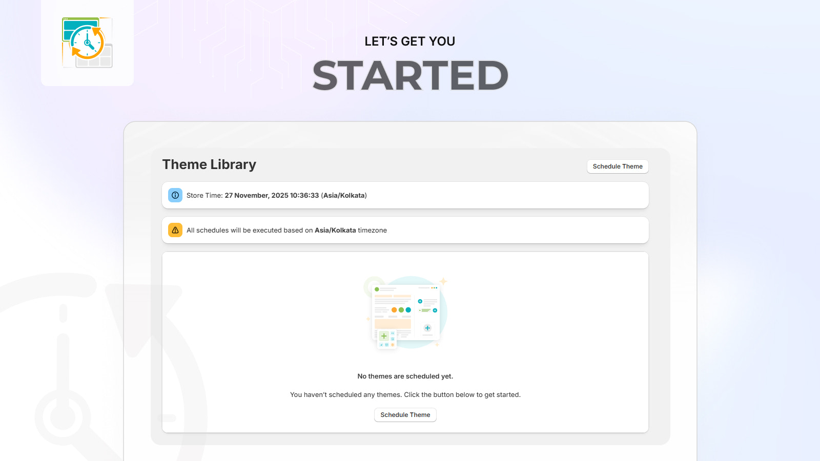 Get Started with Shopify Theme Scheduling