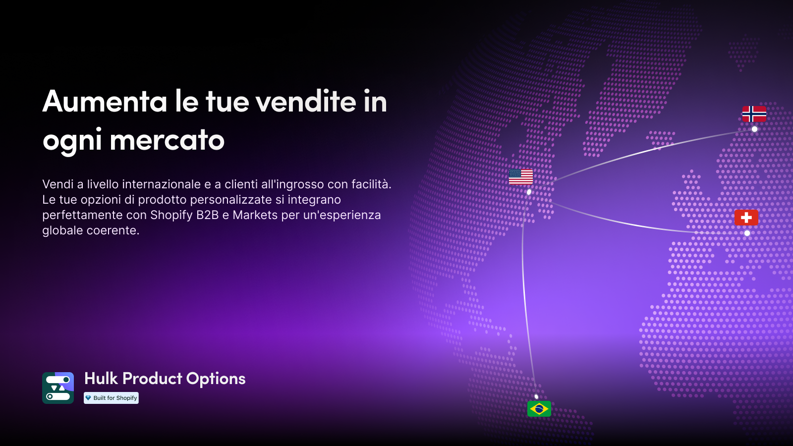 Aumenta le tue vendite in ogni mercato