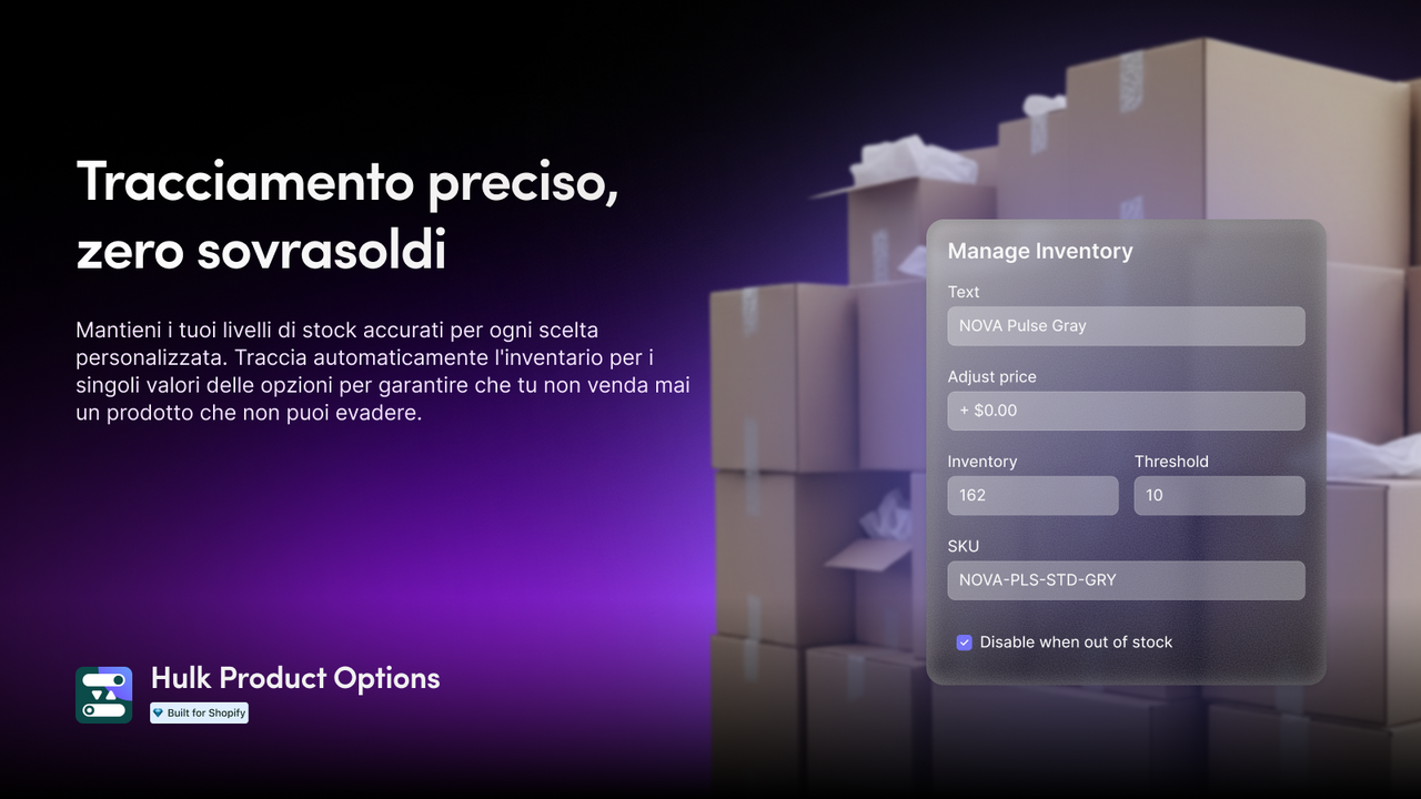 Tracciamento preciso, zero sovrasoldi