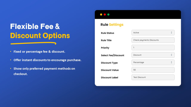 Payment Discounts