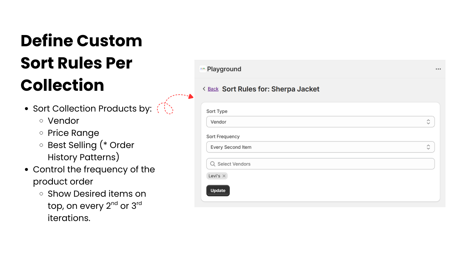 Define Custom Sort Rules Per  Collection