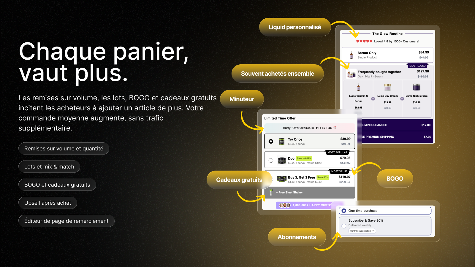 Meilleure app de bundles en 2025 sur Shopify