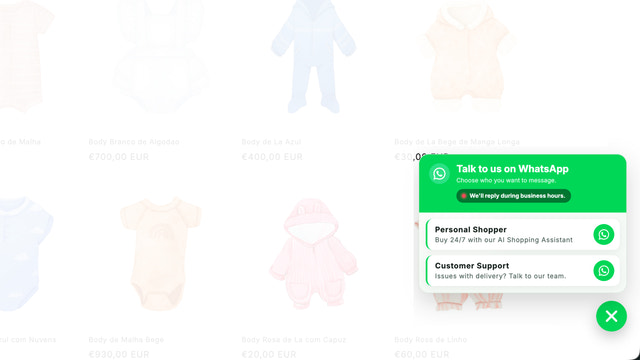 WhatsApp Widget Open | Offline