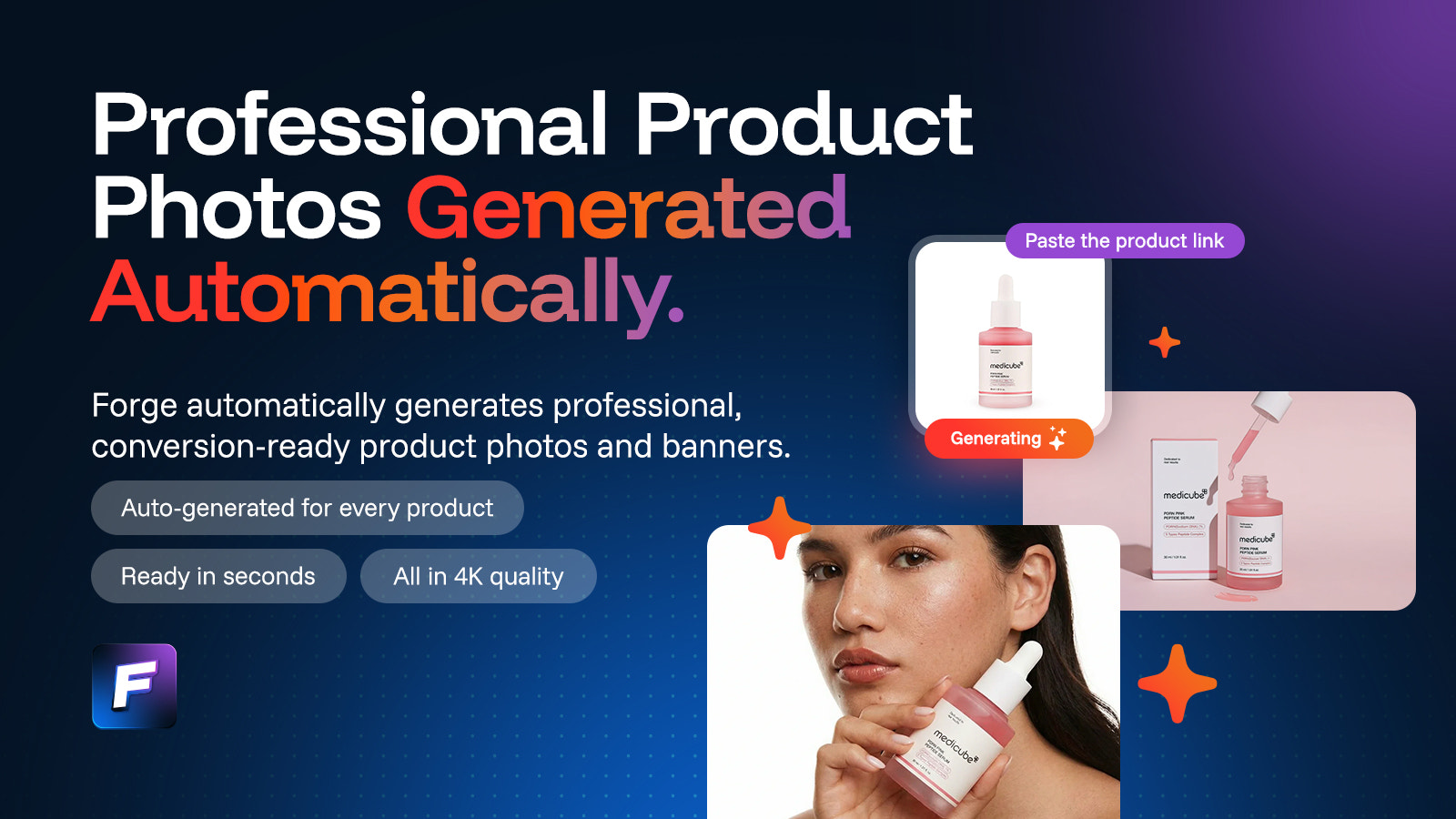 professional product photos generated automatically