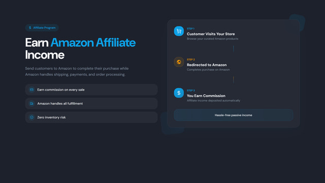 Amazon affiliate app to earn commission