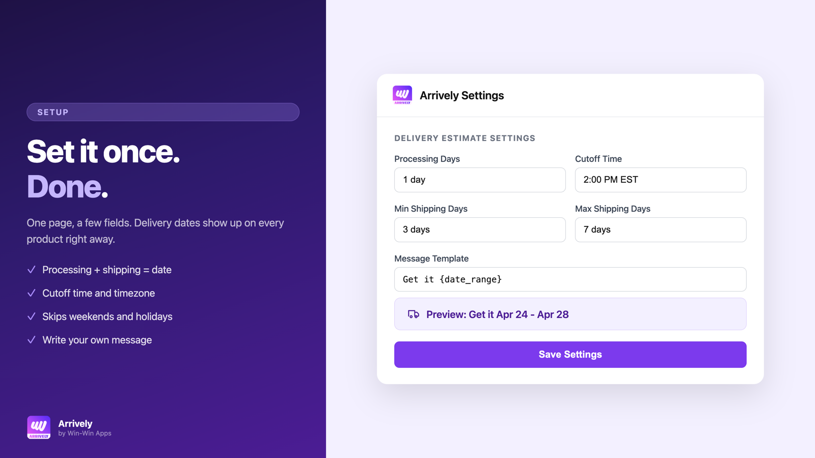 Arrively badge styles: outlined, filled, pill, and minimal