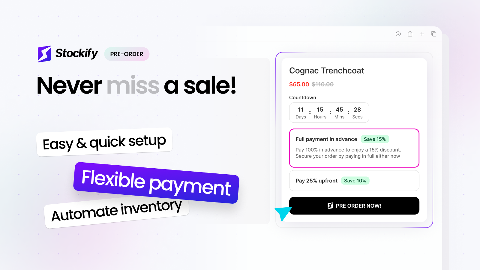 Stockify Pre-order