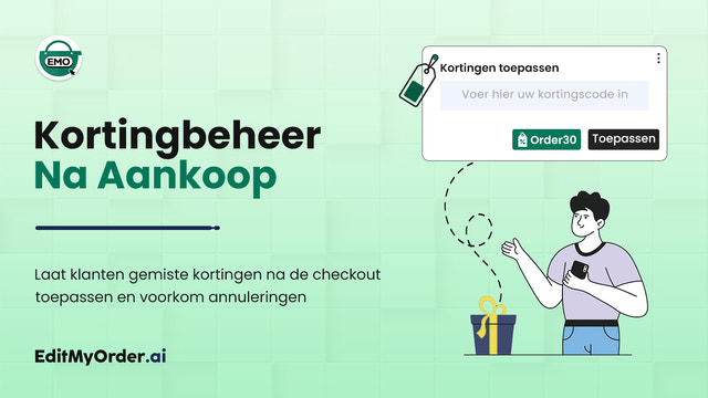 Slimmere controle voor het bewerken van bestellingen