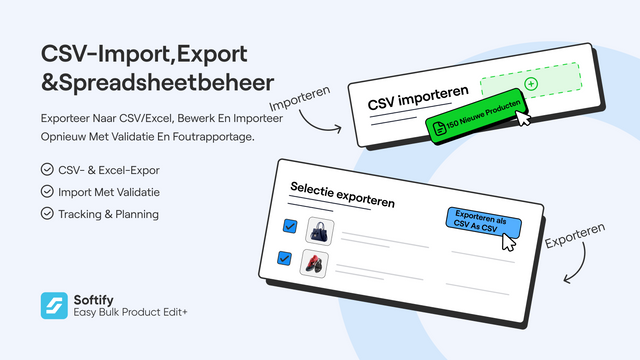 Automatisering: productregels, schema's en triggers.