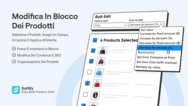 Dashboard in blocco: campi, azioni, anteprima e CSV.