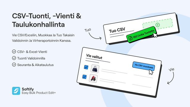Automaatio: säännöt, aikataulut ja varastorajat.